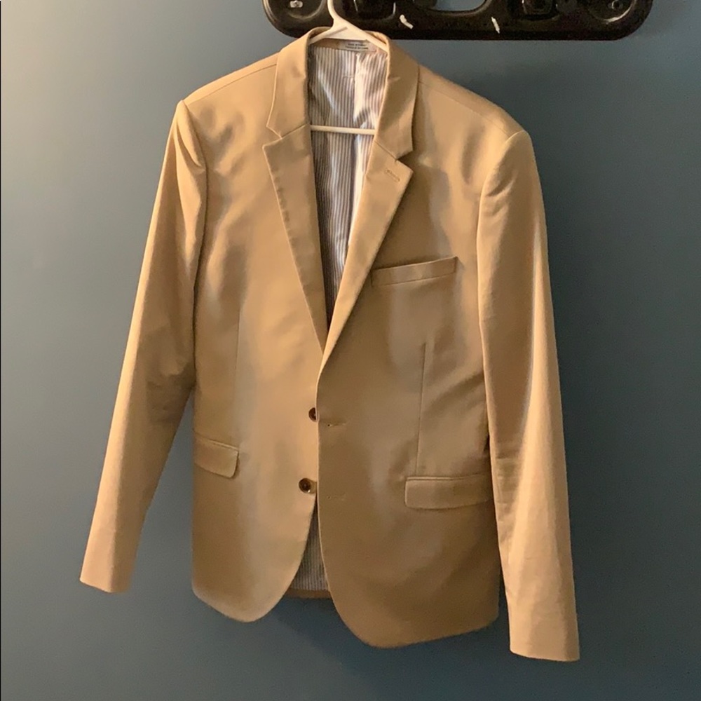 Express men blazer tan 40 regular